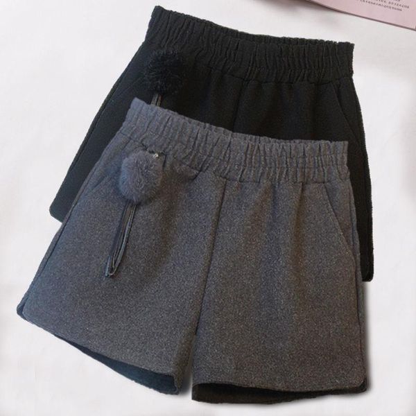 women's shorts 2021 autumn winter elastic waist casual elegant high wide leg for women solid, White;black
women's shorts 2021 autumn winter elastic waist casual elegant high wide leg for women solid, White;black