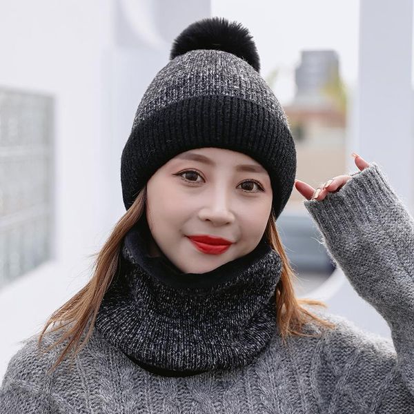 beanies winter mixed color knit hat women multi-function bonnet scarf sets outdoor cycling velvet warm skullies wool caps
beanies winter mixed color knit hat women multi-function bonnet scarf sets outdoor cycling velvet warm skullies wool caps
