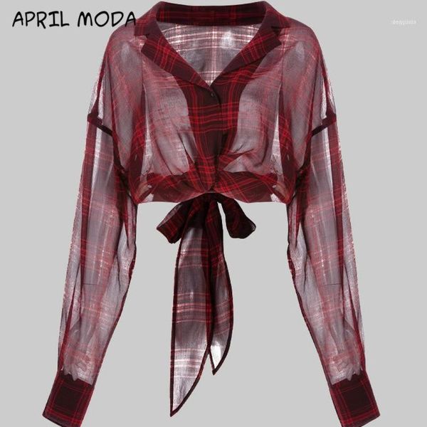 women's blouses & shirts summer autumn punk style girl cool harajuku loose plaid shirt fashion casual long sleeve short blouse female 1, White
women's blouses & shirts summer autumn punk style girl cool harajuku loose plaid shirt fashion casual long sleeve short blouse female 1, White