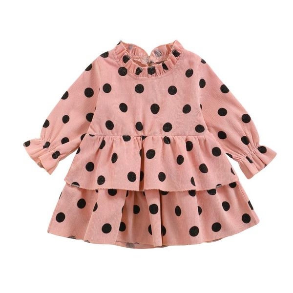 girl's dresses kids baby layered dress girls dots print round neck long sleeve princess casual spring summer pink/earthy yellow 0-3year, Red;yellow
girl's dresses kids baby layered dress girls dots print round neck long sleeve princess casual spring summer pink/earthy yellow 0-3year, Red;yellow