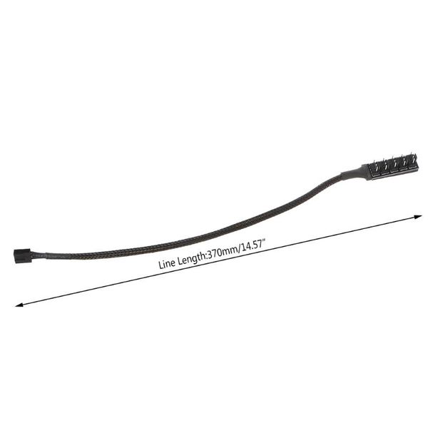 to 5 4-pin molex tx4 pwm cpu cooling fan splitter adapter braided power cable computer cables & connectors
to 5 4-pin molex tx4 pwm cpu cooling fan splitter adapter braided power cable computer cables & connectors