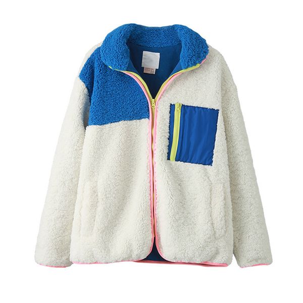 blsqr casual loose teddy faux fur coat lambswool contrast color woman jacket autumn winter fluffy overcoat 210430, Black;brown
blsqr casual loose teddy faux fur coat lambswool contrast color woman jacket autumn winter fluffy overcoat 210430, Black;brown