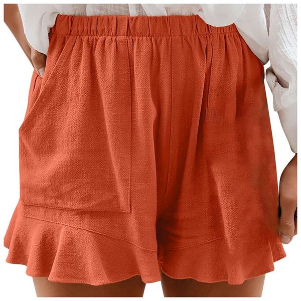 women's shorts women high waist cotton linen short summer plus size loose wide leg casual trouser korean slim cortos de mujer, White;black
women's shorts women high waist cotton linen short summer plus size loose wide leg casual trouser korean slim cortos de mujer, White;black