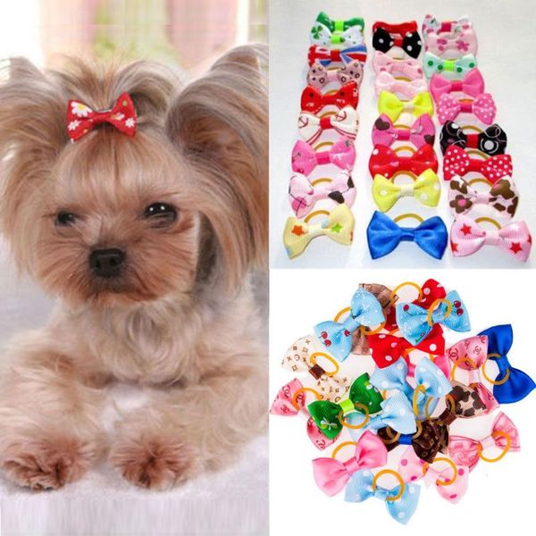 dog apparel 20pcs cute ribbon pet grooming accessories handmade small cat hair bows with elastic rubber band mix color
dog apparel 20pcs cute ribbon pet grooming accessories handmade small cat hair bows with elastic rubber band mix color