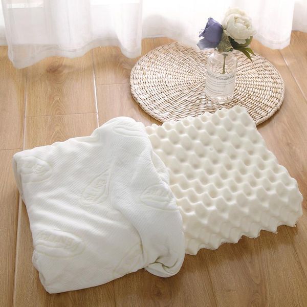 pillow 60x37cm pure natural latex remedial neck protect vertebrae health care orthopedic slow rebound 301-0820
pillow 60x37cm pure natural latex remedial neck protect vertebrae health care orthopedic slow rebound 301-0820