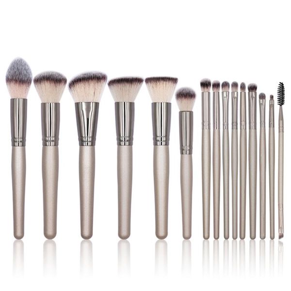 makeup brushes professional 15pcs champagne set foundation powder blush eyeshadow concealer lip eye cosmetics for make up tools
makeup brushes professional 15pcs champagne set foundation powder blush eyeshadow concealer lip eye cosmetics for make up tools