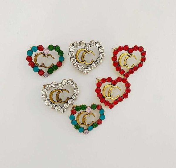 2022 european and american letter stud love wild temperament personality color diamond earrings female fast delivery, Golden;silver
2022 european and american letter stud love wild temperament personality color diamond earrings female fast delivery, Golden;silver