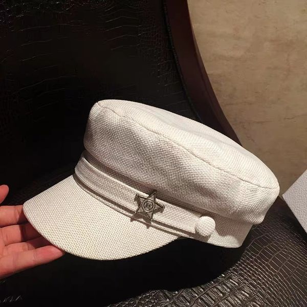 summer cotton hemp flat navy simple autumn breathable beret fashion designer duck tongue cap, Blue;gray
summer cotton hemp flat navy simple autumn breathable beret fashion designer duck tongue cap, Blue;gray