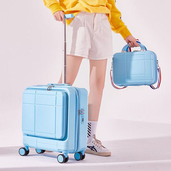 business 4 wheels trolley case suitcase lapcomputer storage box luggage 18 inch password lock cabin cosmetic bag set shoulder handbag men wo
business 4 wheels trolley case suitcase lapcomputer storage box luggage 18 inch password lock cabin cosmetic bag set shoulder handbag men wo