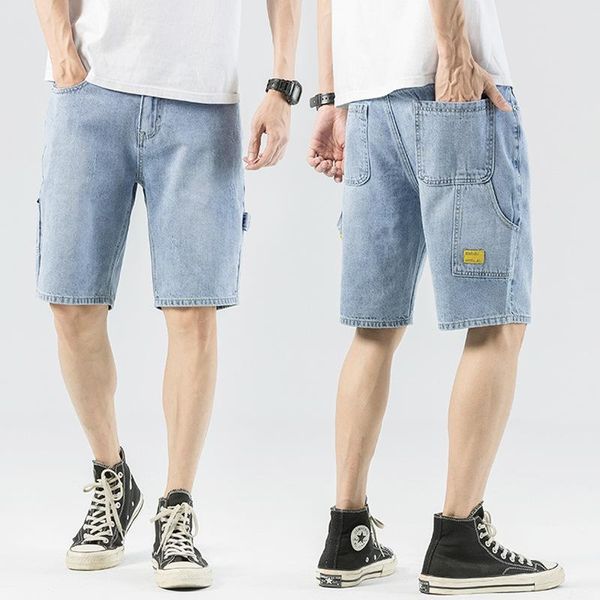 summer casual shorts men's more pocket short jeans fashion slim fit cotton denim male brand clothes, White;black
summer casual shorts men's more pocket short jeans fashion slim fit cotton denim male brand clothes, White;black