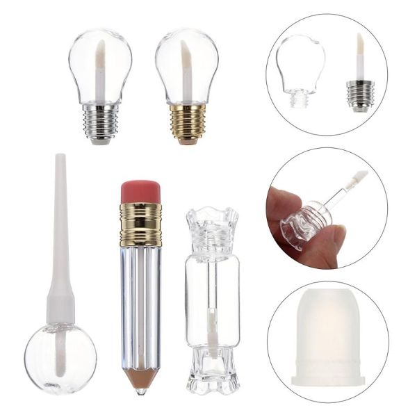 storage bottles & jars 20pcs empty lipstick tubes containers clear mini refillable lip oil
storage bottles & jars 20pcs empty lipstick tubes containers clear mini refillable lip oil