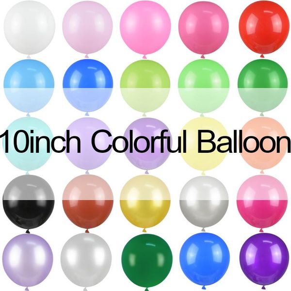 party decoration 30pcs 10inch colorful latex balloons thickening pearl balloon for baby shower wedding kids birthday globos
party decoration 30pcs 10inch colorful latex balloons thickening pearl balloon for baby shower wedding kids birthday globos