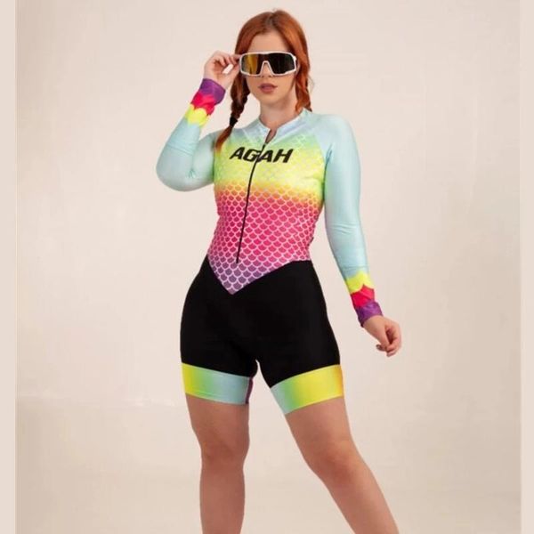 racing sets agah style skinsuits summer women's cycling 9d shorts stretch sports wear triathlon maillot ropa ciclismo slim long sleeve#, Black;blue
racing sets agah style skinsuits summer women's cycling 9d shorts stretch sports wear triathlon maillot ropa ciclismo slim long sleeve#, Black;blue