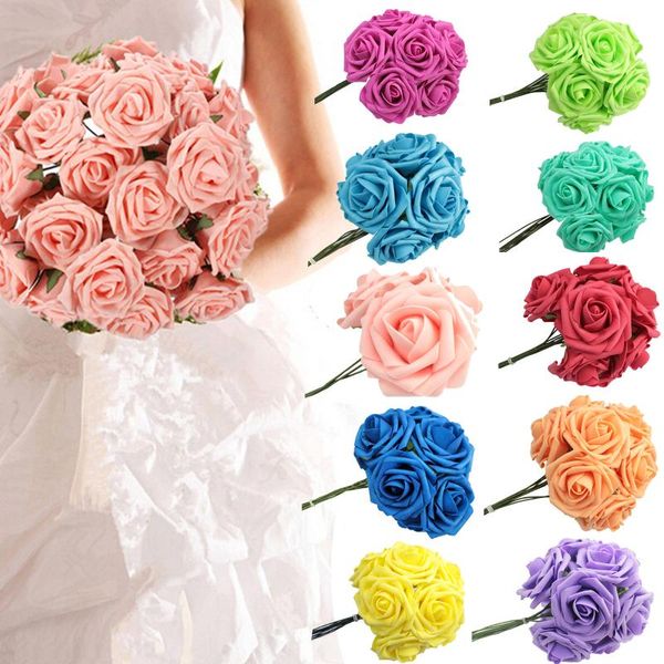 decorative flowers & wreaths diy 25 heads 7cm colorful artificial pe foam rose bride bouquet home wedding decor scrapbooking supplies
decorative flowers & wreaths diy 25 heads 7cm colorful artificial pe foam rose bride bouquet home wedding decor scrapbooking supplies
