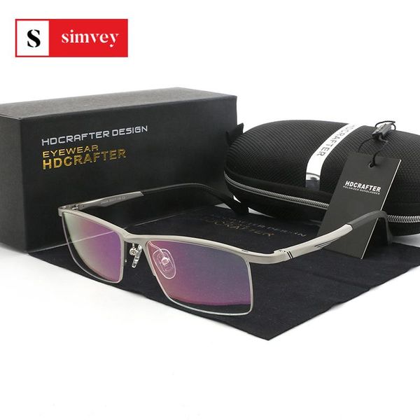 fashion sunglasses frames simvey classic alloy prescription glasses frame men ultralight square half myopia progressive optical eyewear, Black
fashion sunglasses frames simvey classic alloy prescription glasses frame men ultralight square half myopia progressive optical eyewear, Black