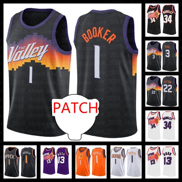 final patch chris 3 paul devin 1 booker jerseys deandre 22 ayton charles 34 barkley steve 13 nash retro josh 20 jackson basketball, Black;red
final patch chris 3 paul devin 1 booker jerseys deandre 22 ayton charles 34 barkley steve 13 nash retro josh 20 jackson basketball, Black;red
