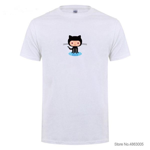 men's t-shirts github social coding t-shirt gentleman style design short sleeve summer fashion handsome t shirt, White;black
men's t-shirts github social coding t-shirt gentleman style design short sleeve summer fashion handsome t shirt, White;black