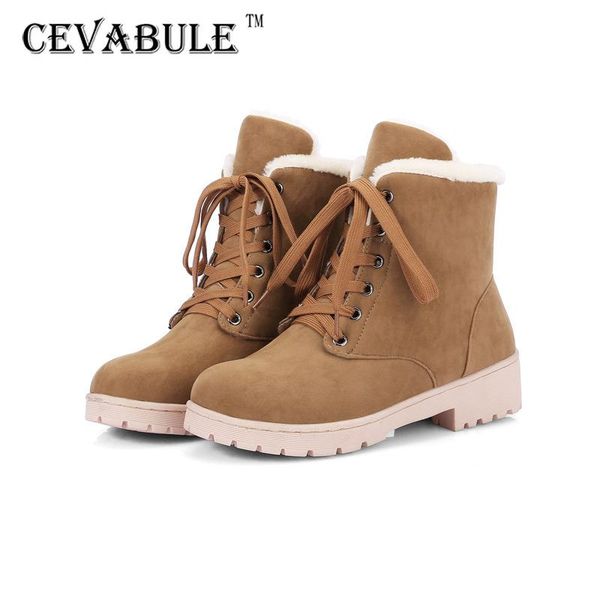 boots cevabule warm wine low heeled flat lace up casual leather snow short large size women tyx, Black
boots cevabule warm wine low heeled flat lace up casual leather snow short large size women tyx, Black