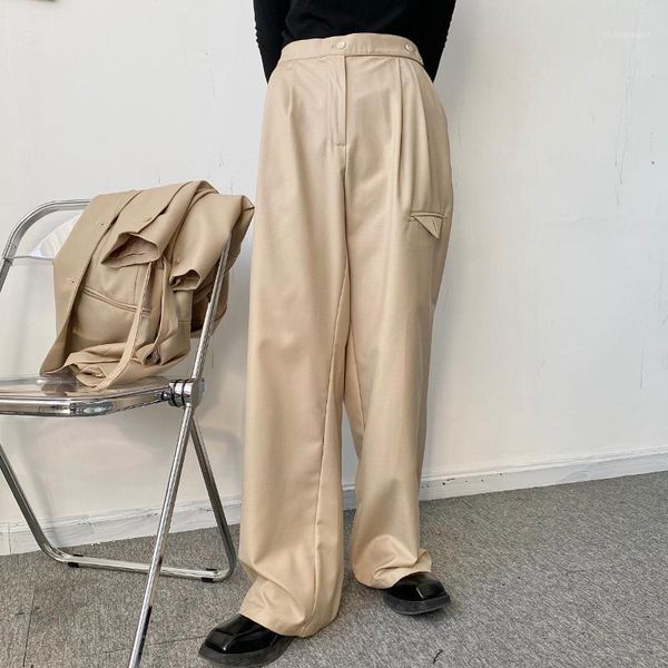 spring summer korean style unique asymmetry wide leg suit pants men casual loose men,s-xl men's, Black
spring summer korean style unique asymmetry wide leg suit pants men casual loose men,s-xl men's, Black