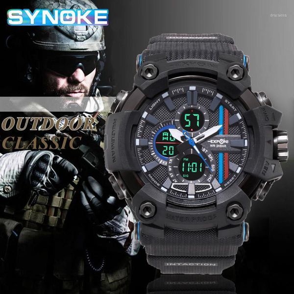 wristwatches synoke brand digital watch men sport watches for led electronic clock quartz waterproof military army men's wristwatch, Slivery;brown
wristwatches synoke brand digital watch men sport watches for led electronic clock quartz waterproof military army men's wristwatch, Slivery;brown