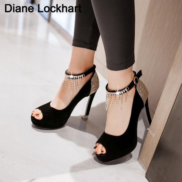 dress shoes peep toe platform high heels pumps women wedding bride stiletto woman salto alto feminino, Black
dress shoes peep toe platform high heels pumps women wedding bride stiletto woman salto alto feminino, Black
