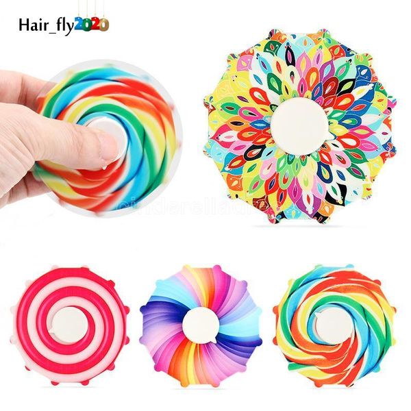 cross-border double-sided colorful fingertip spinning rainbow color finger decompression toy gift hj30
cross-border double-sided colorful fingertip spinning rainbow color finger decompression toy gift hj30