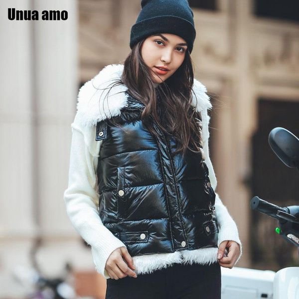 women's vests unua amo lambswool spliced cotton padded warm vest coat women thick winter waistcoat female sleeveless puffer jacket femm, Black;white
women's vests unua amo lambswool spliced cotton padded warm vest coat women thick winter waistcoat female sleeveless puffer jacket femm, Black;white