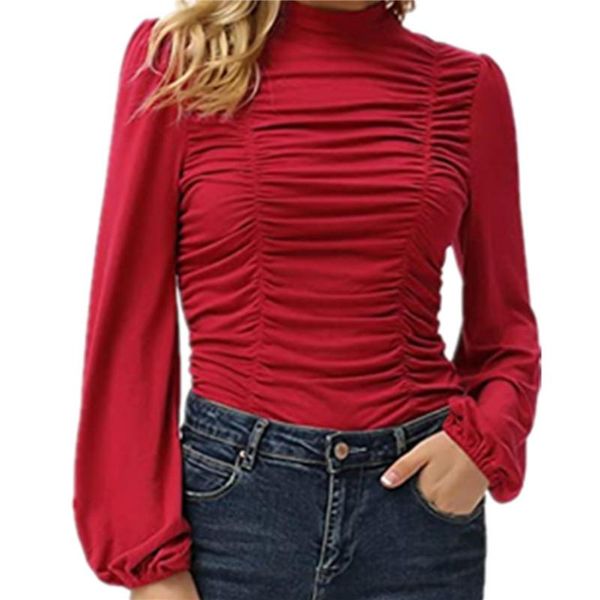 women's t-shirt simple lady tees 2021 spring/autumn style solid color long sleeve ruffle sweet all-match female tee, White
women's t-shirt simple lady tees 2021 spring/autumn style solid color long sleeve ruffle sweet all-match female tee, White