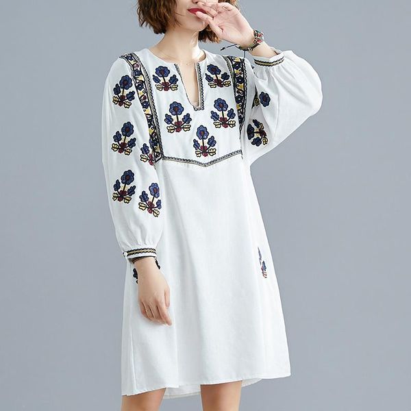 casual dresses ethnic tunic dress cotton linen embroidery autumn long sleeve ukraine boho women vestidos, Black;gray
casual dresses ethnic tunic dress cotton linen embroidery autumn long sleeve ukraine boho women vestidos, Black;gray