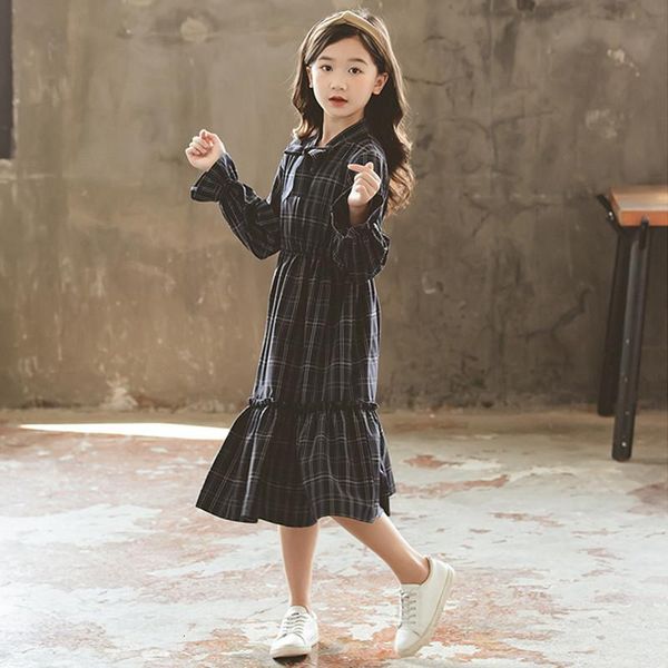 girl's dresses 4 to 16 years kids & teenage girls long sleeve plaid cotton flare midi dress fashion autumn winter, Red;yellow
girl's dresses 4 to 16 years kids & teenage girls long sleeve plaid cotton flare midi dress fashion autumn winter, Red;yellow