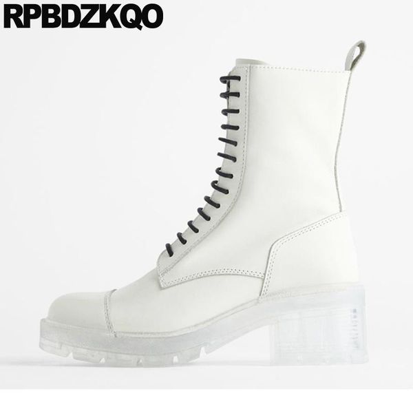 boots transparent chunky clear waterproof high heel women ankle 2021 round toe shoes fall white combat mid calf lace up military, Black
boots transparent chunky clear waterproof high heel women ankle 2021 round toe shoes fall white combat mid calf lace up military, Black