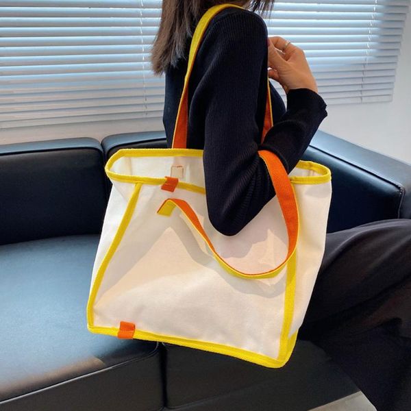 evening bags casual women's canvas shoulder fashion female large simple handbags trend street ladies high capacity shopping storage tot
evening bags casual women's canvas shoulder fashion female large simple handbags trend street ladies high capacity shopping storage tot