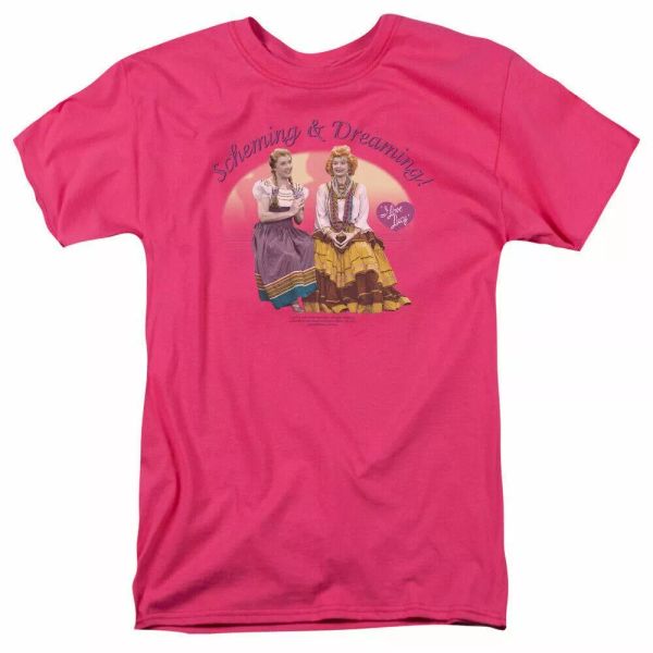 i love lucy scheming & dreaming t shirt mens licensed classic tv show pink, White;black
i love lucy scheming & dreaming t shirt mens licensed classic tv show pink, White;black