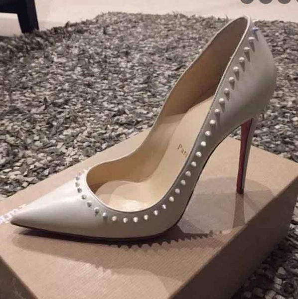 classic women sandal wedding party dress pump red bottom spikes high heels anjalina pumps stiletto pointed heeled patent leather high-qualit, Black
classic women sandal wedding party dress pump red bottom spikes high heels anjalina pumps stiletto pointed heeled patent leather high-qualit, Black