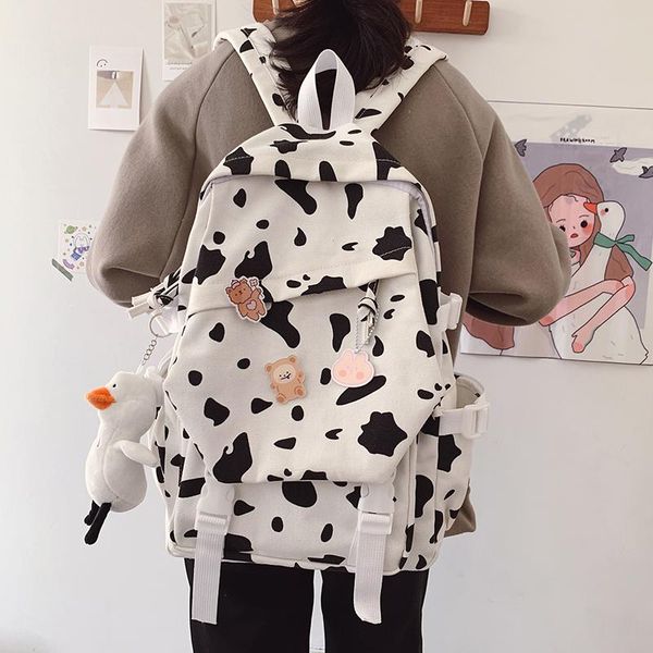 women backpack school backpacks for teenage girls boys cow canvas travel rucksack female zebra student book bags mochila kawaii
women backpack school backpacks for teenage girls boys cow canvas travel rucksack female zebra student book bags mochila kawaii