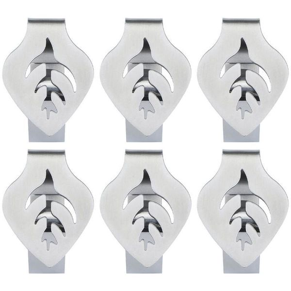 6pcs tablecloth clips table cover stainless steel leaf design non-slip fixator for outdoor restaurant napkin rings
6pcs tablecloth clips table cover stainless steel leaf design non-slip fixator for outdoor restaurant napkin rings
