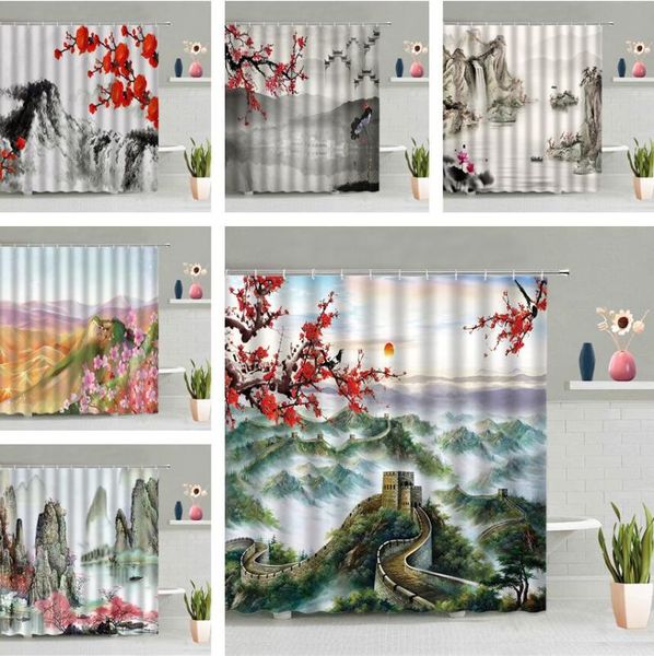 shower curtains china great wall curtain ink painting architecture mountain water flower scenic 3d hanging bathroom screen decor
shower curtains china great wall curtain ink painting architecture mountain water flower scenic 3d hanging bathroom screen decor