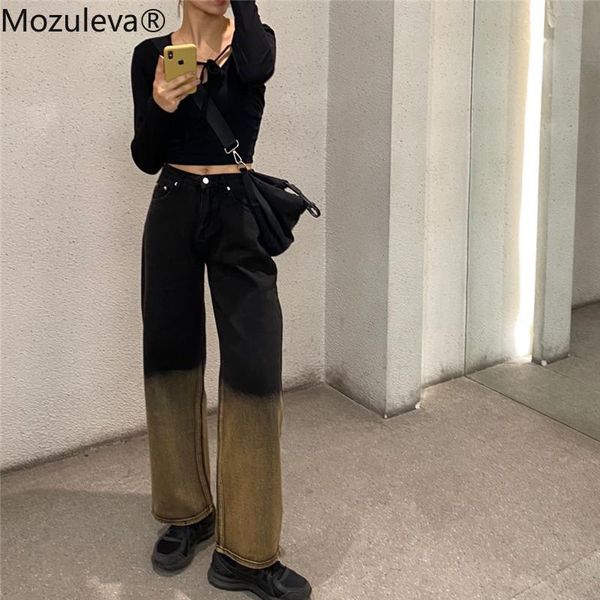 mozuleva vintage high waist jeans casual loose tied jean trousers streetwear korean style balck denim womens boyfirend women's, Blue
mozuleva vintage high waist jeans casual loose tied jean trousers streetwear korean style balck denim womens boyfirend women's, Blue