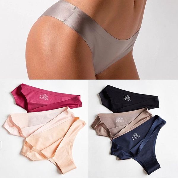 seamless panties women briefs nylon ultra-thin g-string thongs low rise lingerie ice silk lady underwear plus size women's, Black;pink
seamless panties women briefs nylon ultra-thin g-string thongs low rise lingerie ice silk lady underwear plus size women's, Black;pink