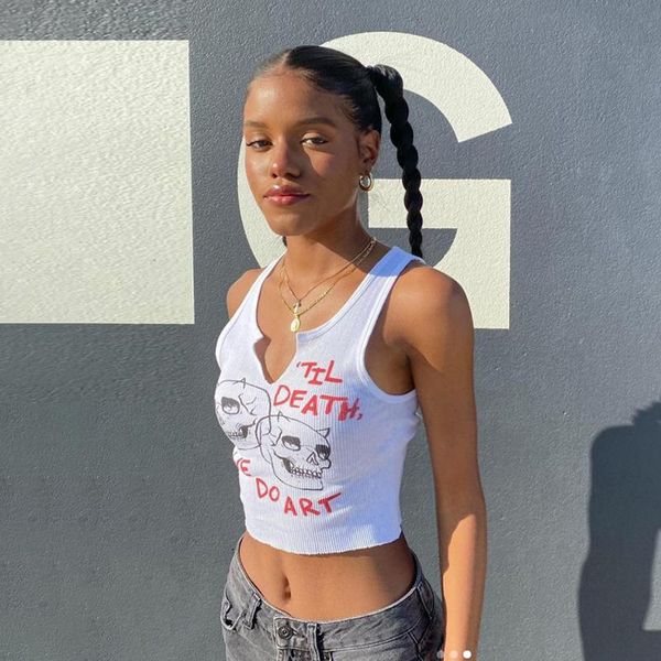 women's tanks & camis zoki white women y2k print letter pattern chic sleeveless harajuku skinny crop summer fashion streetwear
women's tanks & camis zoki white women y2k print letter pattern chic sleeveless harajuku skinny crop summer fashion streetwear