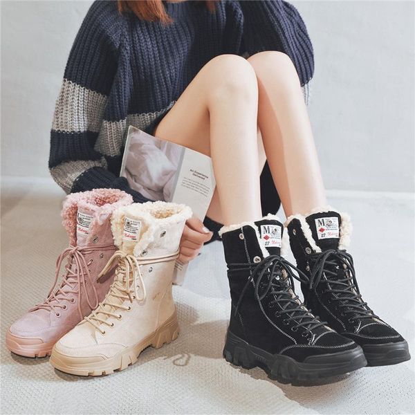 boots winter snow plus velvet warm 2021 women's all-match non-slip thick-soled leather mid-tube two wear, Black
boots winter snow plus velvet warm 2021 women's all-match non-slip thick-soled leather mid-tube two wear, Black