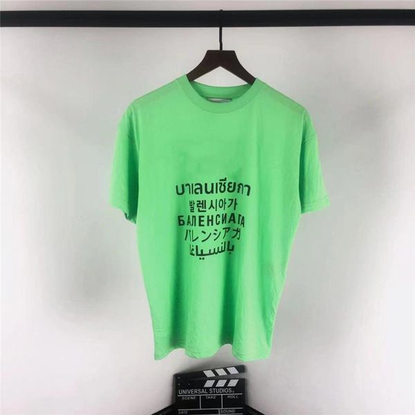 famous designer men's and women's t-shirt short-sleeved tee hair stylist seven languages printed cotton round neck plain weave sum, White;black
famous designer men's and women's t-shirt short-sleeved tee hair stylist seven languages printed cotton round neck plain weave sum, White;black