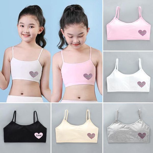 children bra teen girls cotton training student kids underwear camisole daily casual comfortable soft breathable 2021 gym clothing, White;black
children bra teen girls cotton training student kids underwear camisole daily casual comfortable soft breathable 2021 gym clothing, White;black