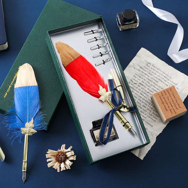 the pen european style quill business box harry potter dip pen friend teacher's day gift
the pen european style quill business box harry potter dip pen friend teacher's day gift