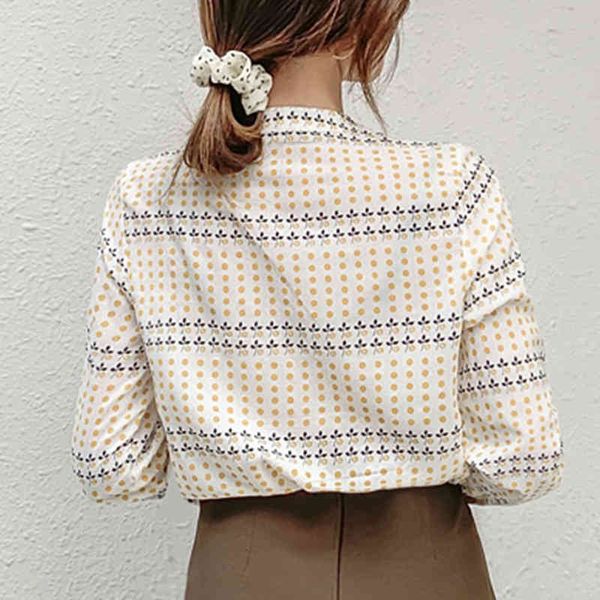sweaters 2021 women elegant work wear shirts korean print blouses formal business shirt spring autumn loose chiffon, White;black
sweaters 2021 women elegant work wear shirts korean print blouses formal business shirt spring autumn loose chiffon, White;black