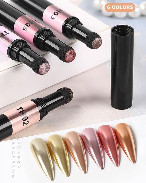 tuhao gold series magic powder ls est nail art manicure mirror metal powderair cushion pen1, Silver;gold
tuhao gold series magic powder ls est nail art manicure mirror metal powderair cushion pen1, Silver;gold