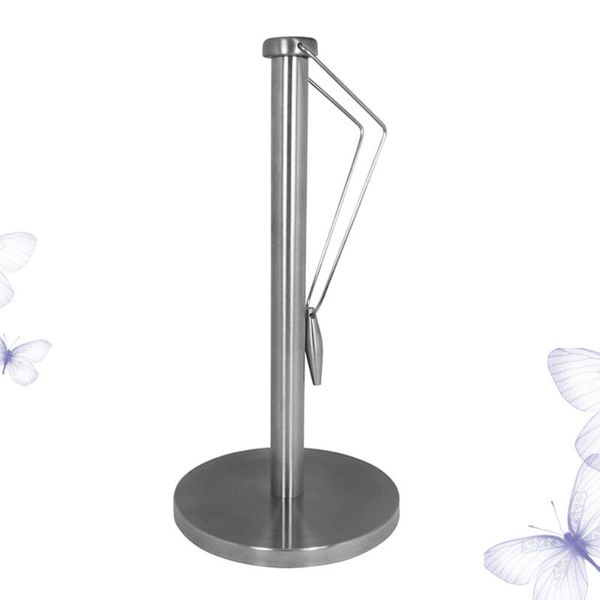 toilet paper holders 1pc stainless steel upright towel holder stand for home kitchen countertable
toilet paper holders 1pc stainless steel upright towel holder stand for home kitchen countertable