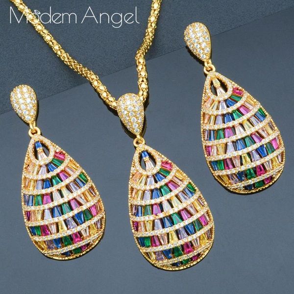 earrings & necklace modemangel luxury water cubic zirconia women engagement wedding bridal dubai high end jewelry set earring, Silver
earrings & necklace modemangel luxury water cubic zirconia women engagement wedding bridal dubai high end jewelry set earring, Silver