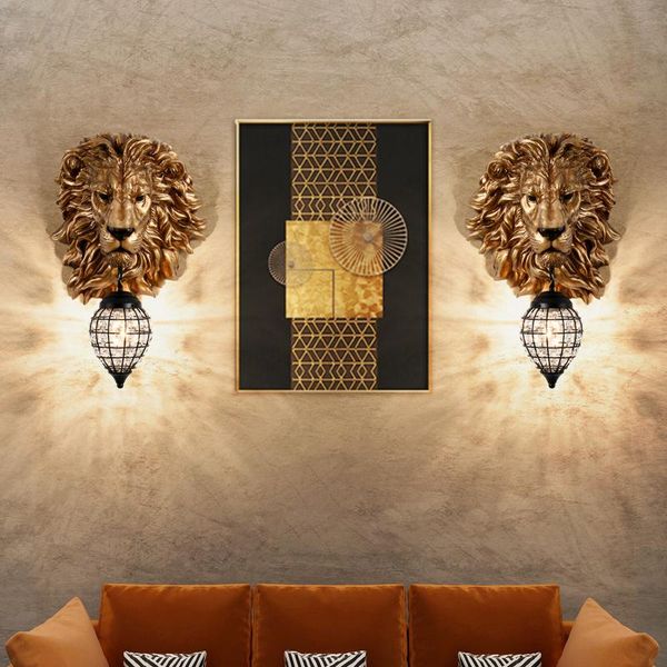 wall lamps vintage resin lion lamp modern loft aisle stairs living room bedroom crystal sconce lights indoor home decor lighting
wall lamps vintage resin lion lamp modern loft aisle stairs living room bedroom crystal sconce lights indoor home decor lighting