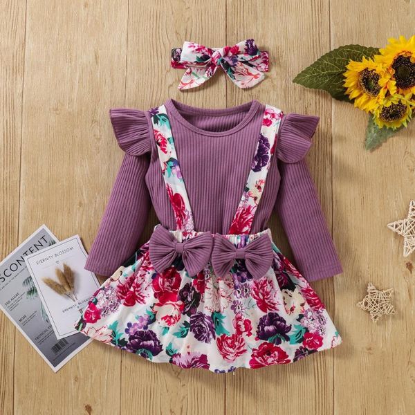 clothing sets bobora toddler baby girl dress ruffle sleeve shirt +suspender skirt + headband outfits set, White
clothing sets bobora toddler baby girl dress ruffle sleeve shirt +suspender skirt + headband outfits set, White
